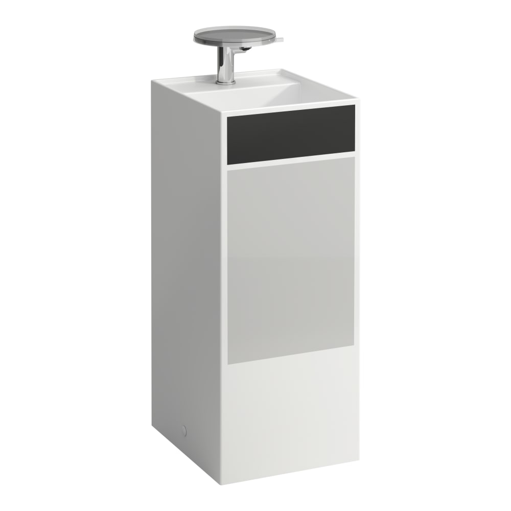 Freestanding washbasins Ytor, svart och grå Kartell LAUFEN H811331D031111 LAUFEN