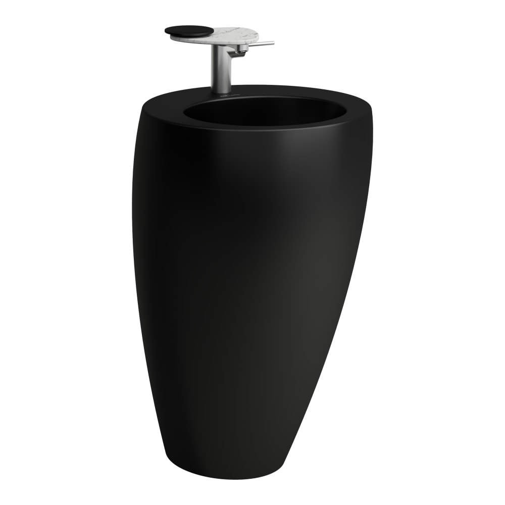 Freestanding washbasins Svart matt ILBAGNOALESSI H8119717161041 LAUFEN