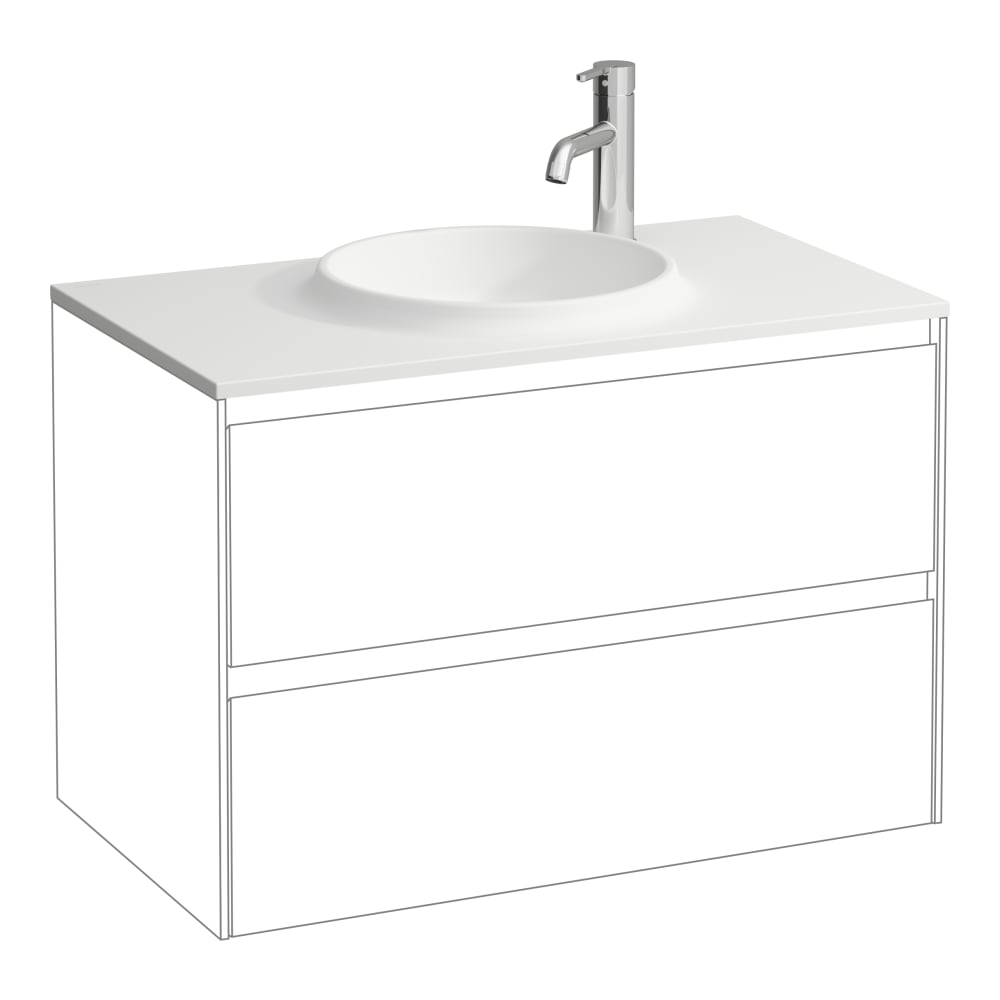 Allaskaappipesualtaat LANI H814074...1141 LAUFEN